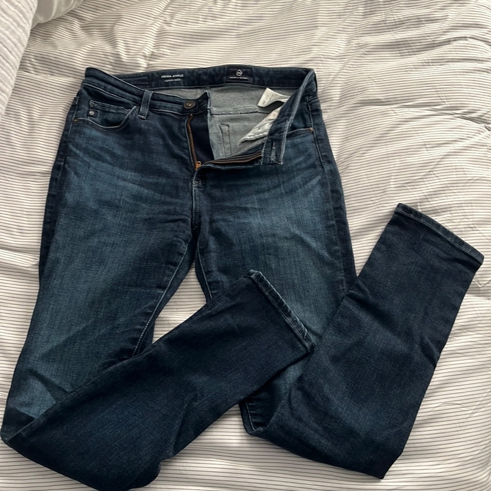 AG dark wash jeans